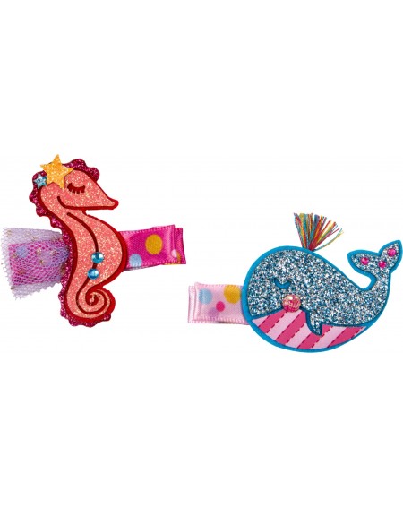 Haarclips Walvis + zeepaardje 2