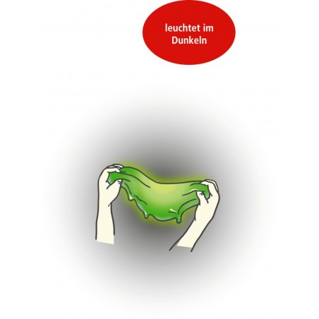 Doe-het-zelf slijm fluorescerend