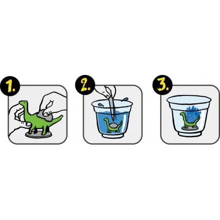 Kristallen kweken Dino-box