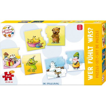 Puzzelset "Wie voelt wat?"