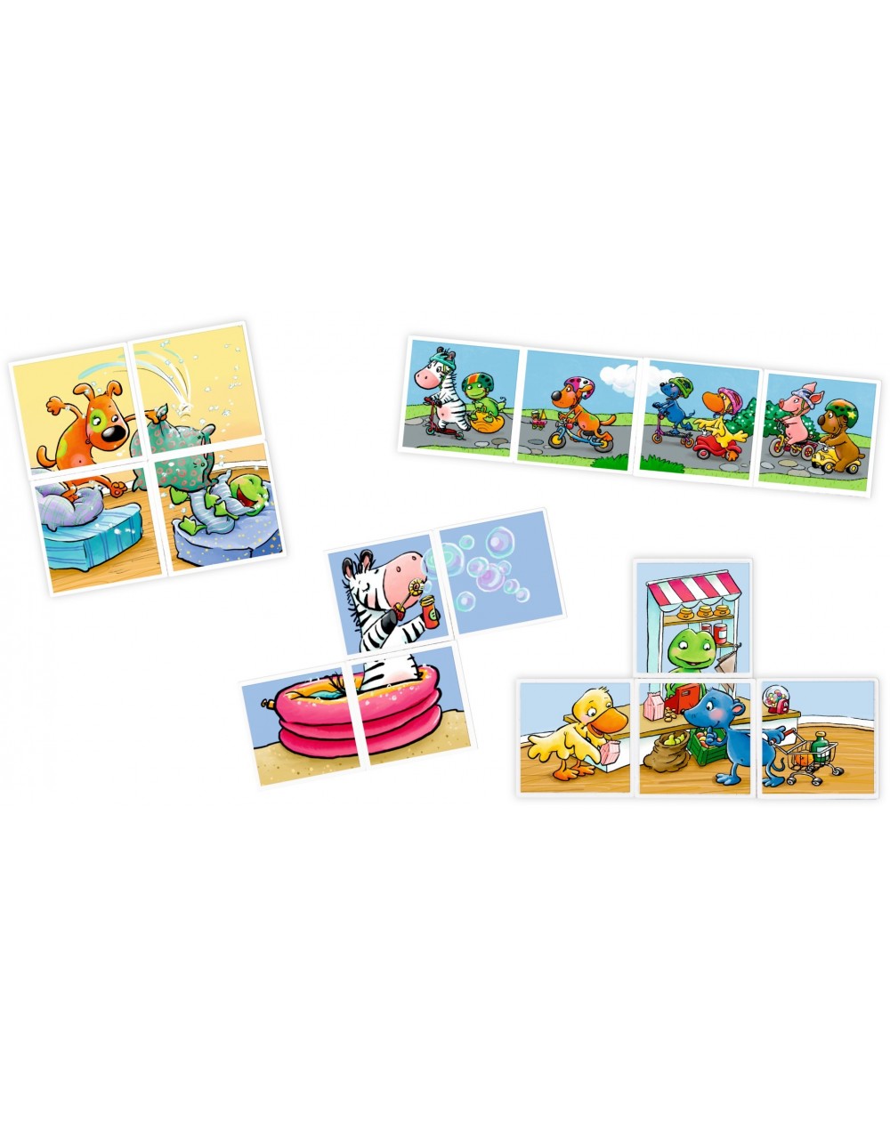 Magnetische kubus met plaatjes