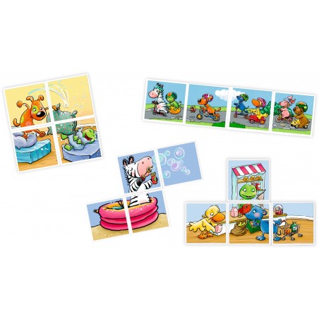 Magnetische kubus met plaatjes