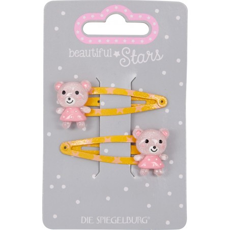 Haarclip Kleurrijke beren