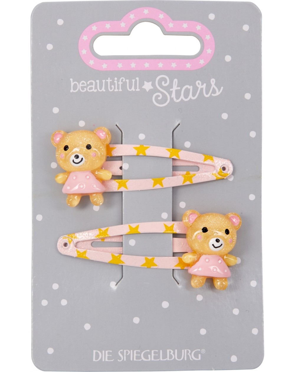 Haarclip Kleurrijke beren