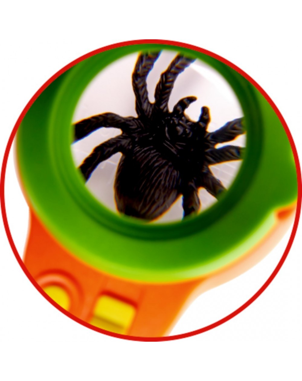 Doos met loep + verlichting