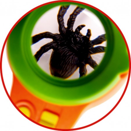 Doos met loep + verlichting