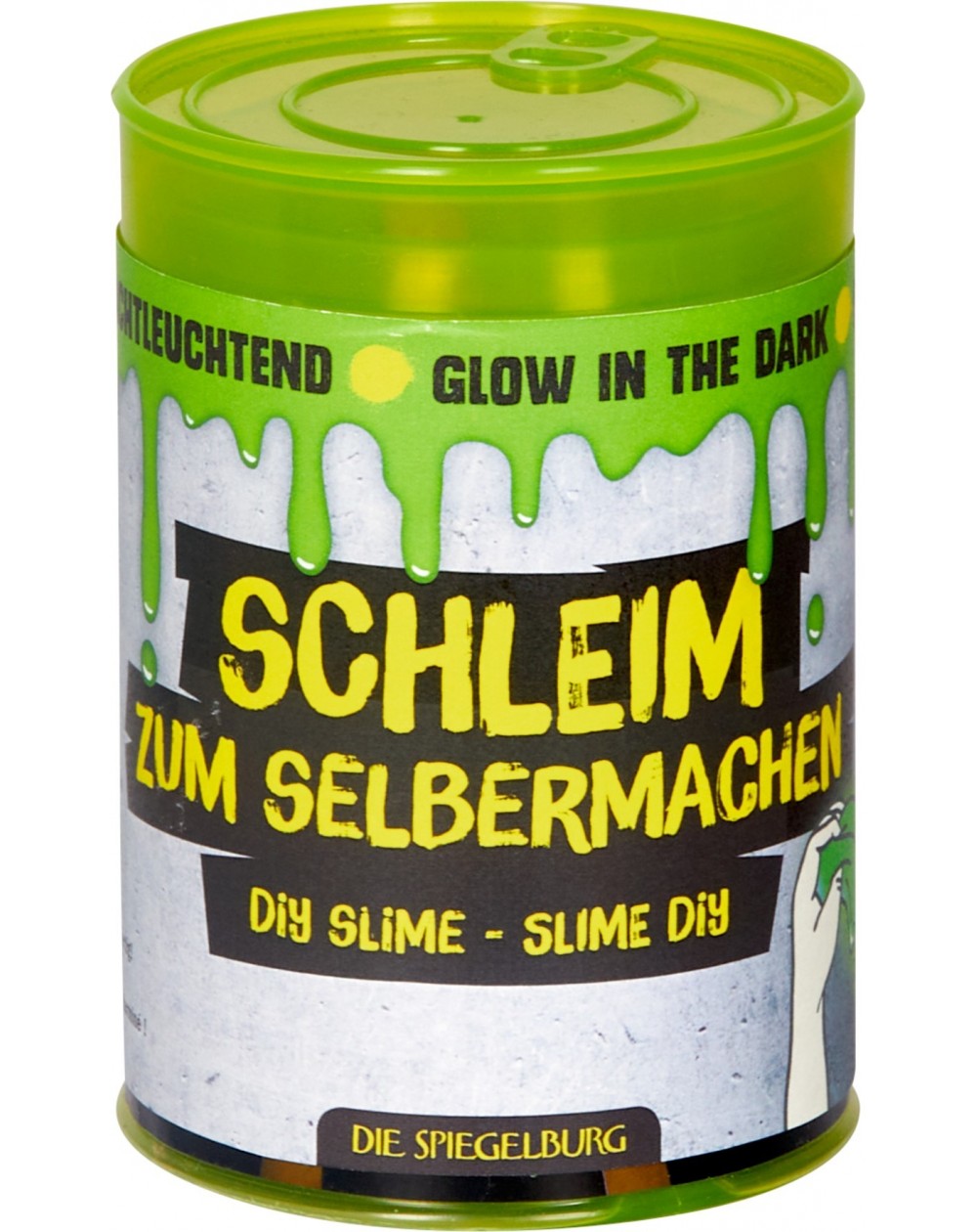 Doe-het-zelf slijm fluorescerend