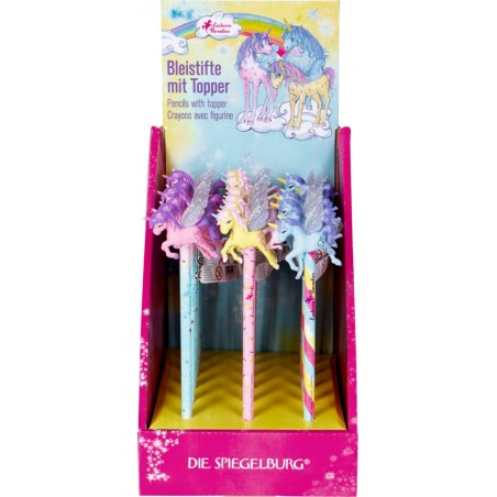 Potlood met figuurtje eenhoorn