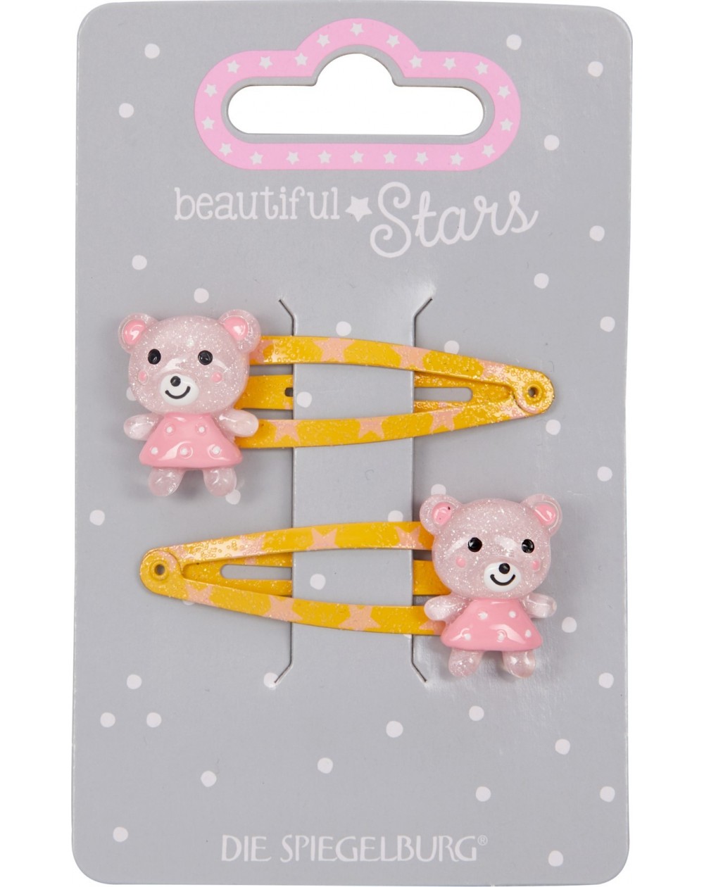 Haarclip Kleurrijke beren