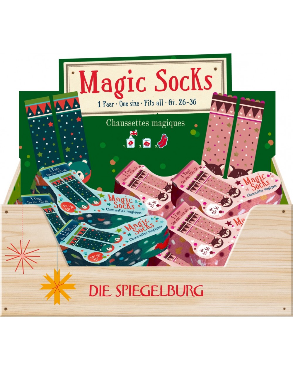 Magische sokken kerst