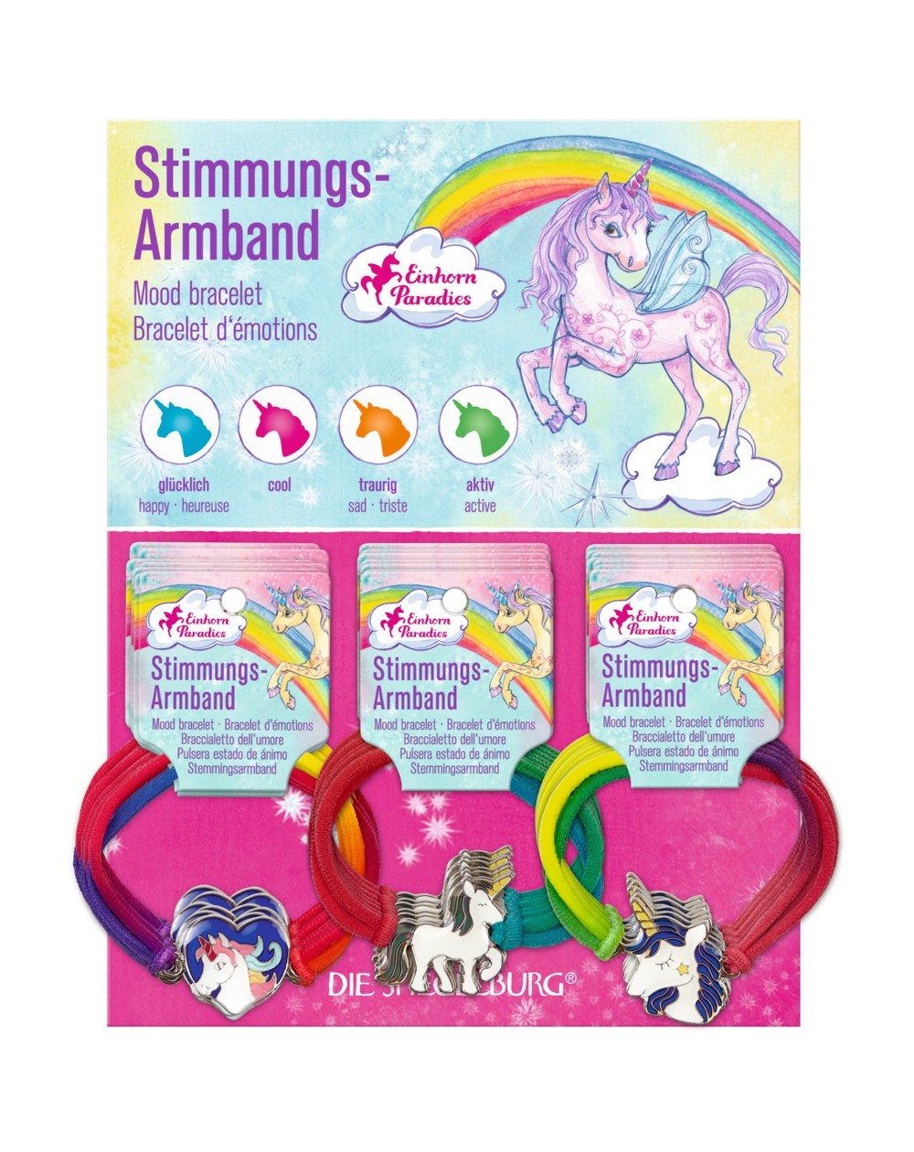 Stemmingsarmband mood armband eenhoorn