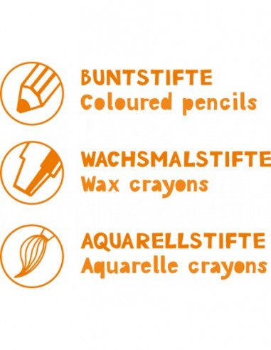 3 in één Kleurpotloden