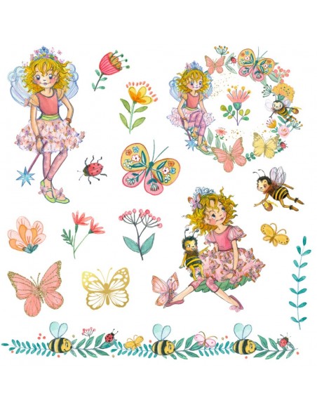 Tatoeages vlinder Lillifee tattoo