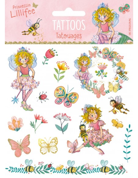 Tatoeages vlinder Lillifee tattoo