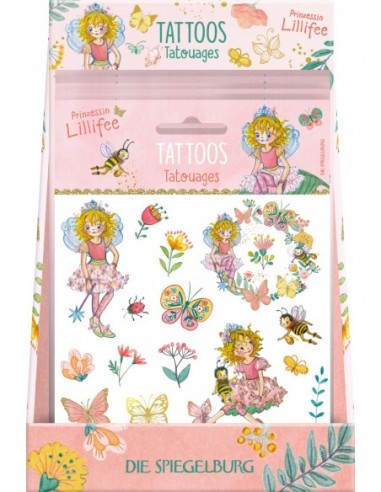 Tatoeages vlinder Lillifee tattoo