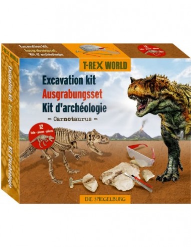 Uitgraafset Carnotaurus T-RexWorld