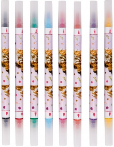 Dubbele handlettering pennen