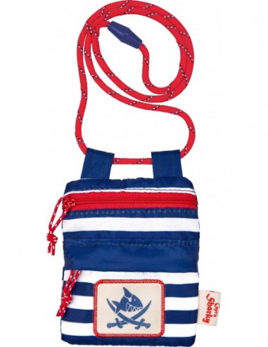 Portemonnee tasje Sharky piraat