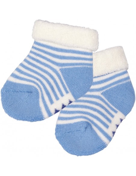 Babysokjes - blauw