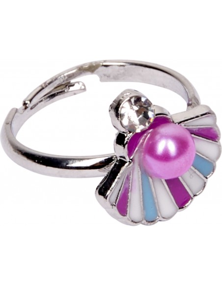 Verstelbaar metalen ringetje zeemeermin