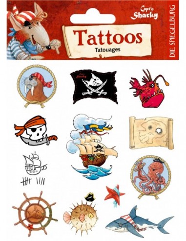 Tatoeages Piraat tattoo