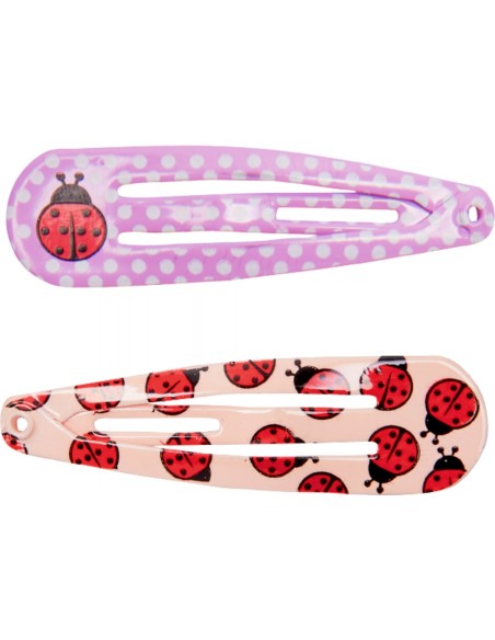 Haarclip lieveheersbeestjes
