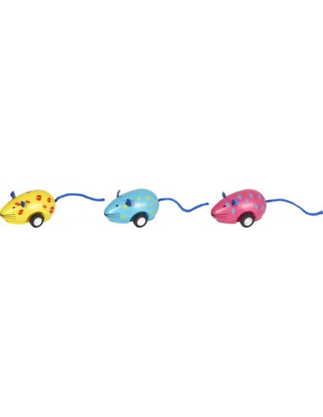 Muis terugtrekmotor hout