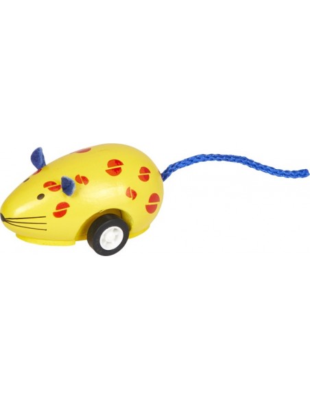 Muis terugtrekmotor hout