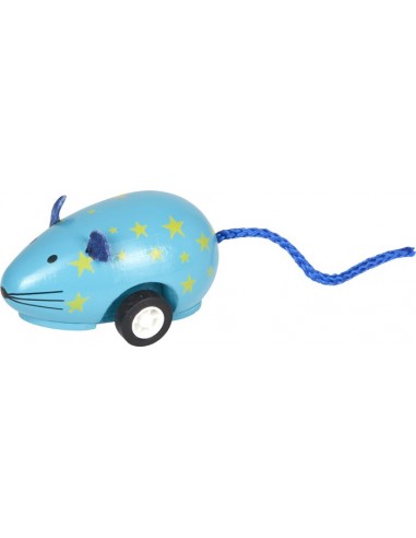 Muis terugtrekmotor hout