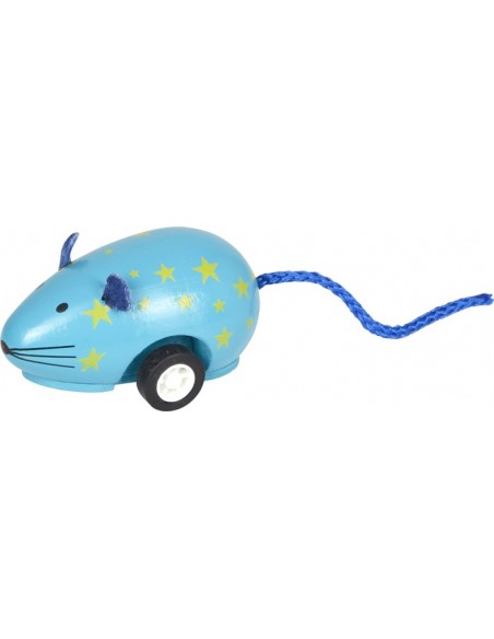 Muis terugtrekmotor hout