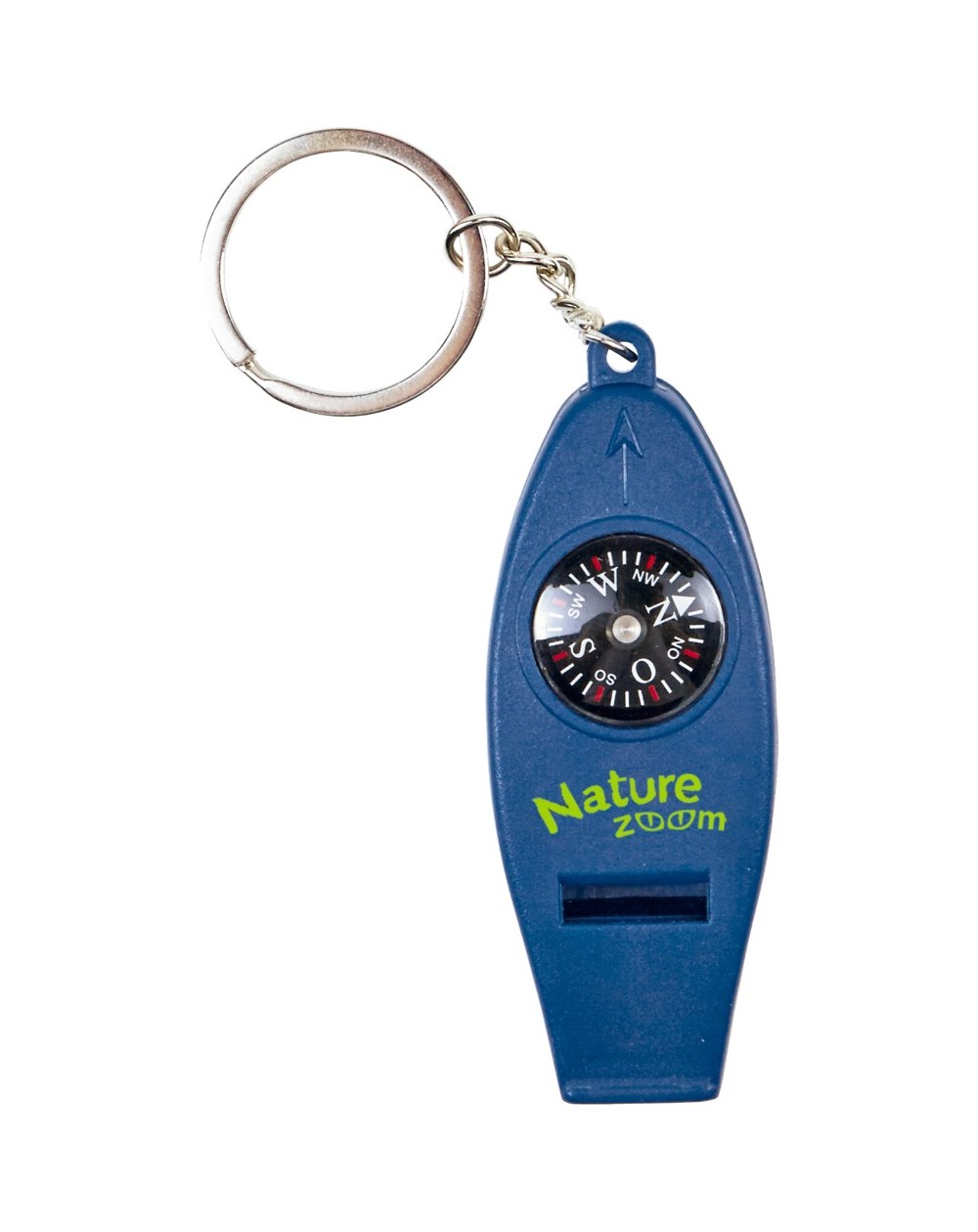 Multifunctioneel fluitje loep kompas thermometer