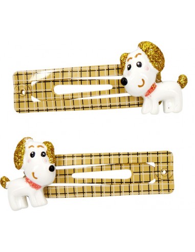 Metalen haarclips hond of kat set van 2