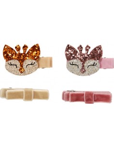 Haarclips glitter hertje en... 2