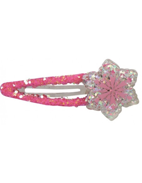 Metalen haarclips ijsbloem set van 2