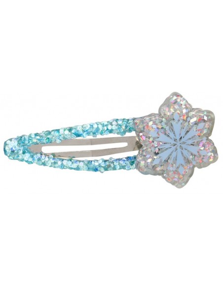 Metalen haarclips ijsbloem set van 2