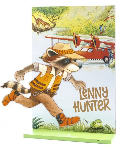 Reclamebord Lenny Hunter karton