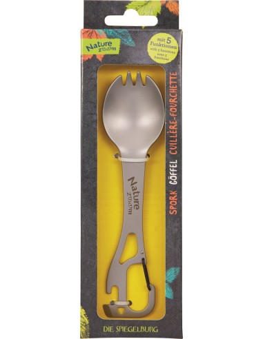Spork multi lepel en vork Nature Zoom