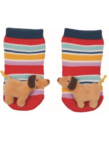 Babysokjes rammelaar Teckel