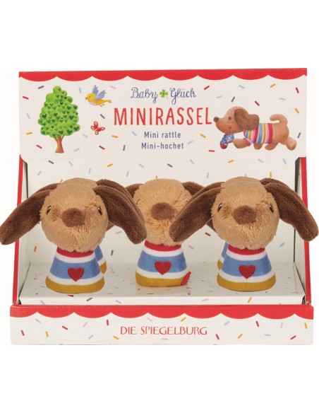 Mini rammelaar Teckel