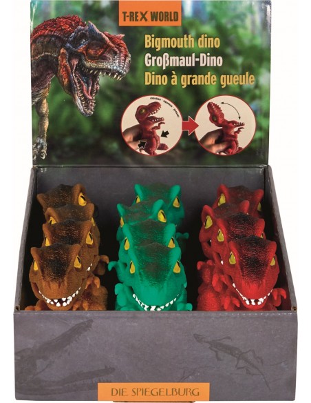 Bijtende dino met wel een heel grote bek 10 cm