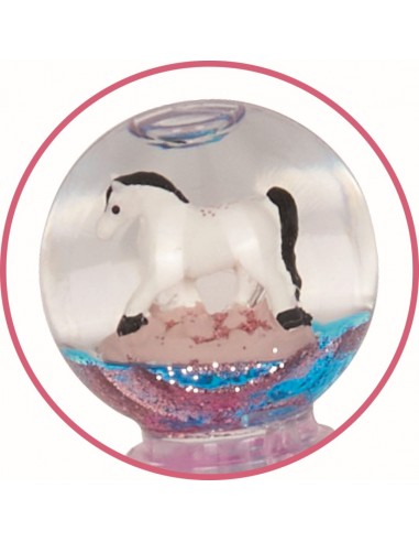 Neon kleurpotlood met figuurtje