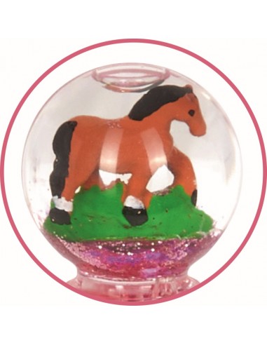 Neon kleurpotlood met figuurtje