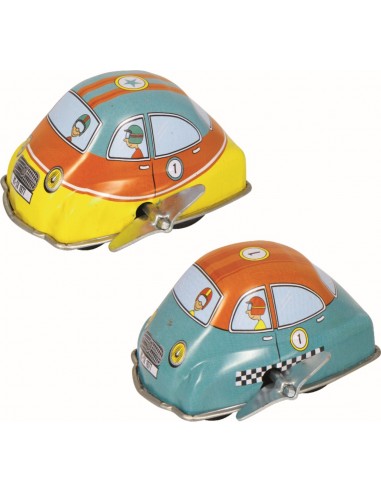 Opwindbaar speelgoedautootje van blik