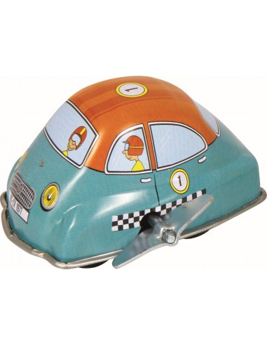 Opwindbaar speelgoedautootje van blik