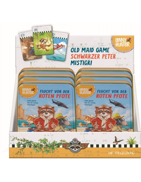 Op de vlucht voor de Rode Poot Kaartspel