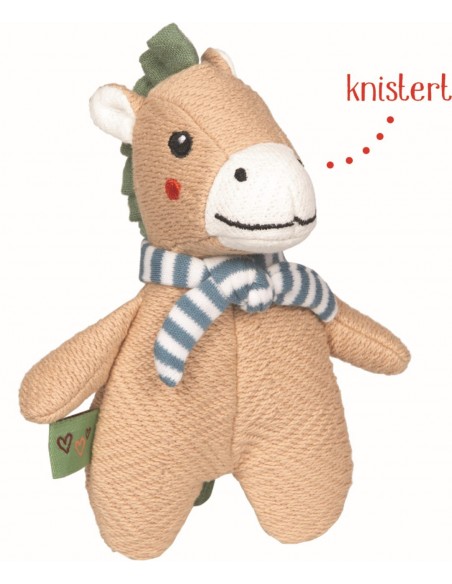Knuffel knispert paard