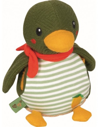 Knuffeltje met knuffeldoek eendje