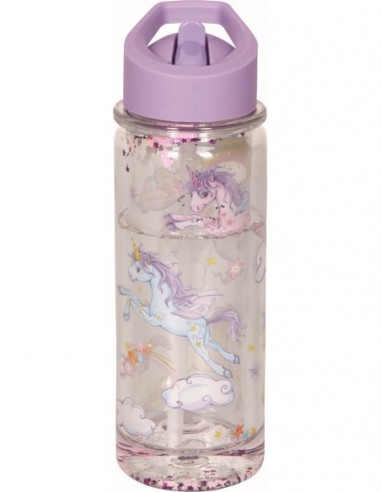 Glitter drinkfles (ca. 0,3 l)