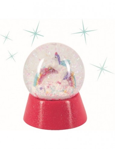 Sneeuwglobe eenhoorn