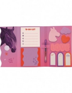 Plaknotities met mini-gelpen 2